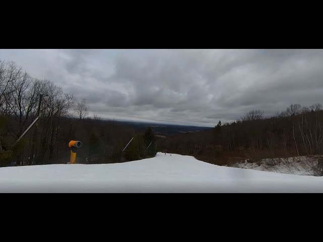 Blue Mountain - Lazy Mile - 360 video - VR - Skiing - First Person - POV - Jan 2025