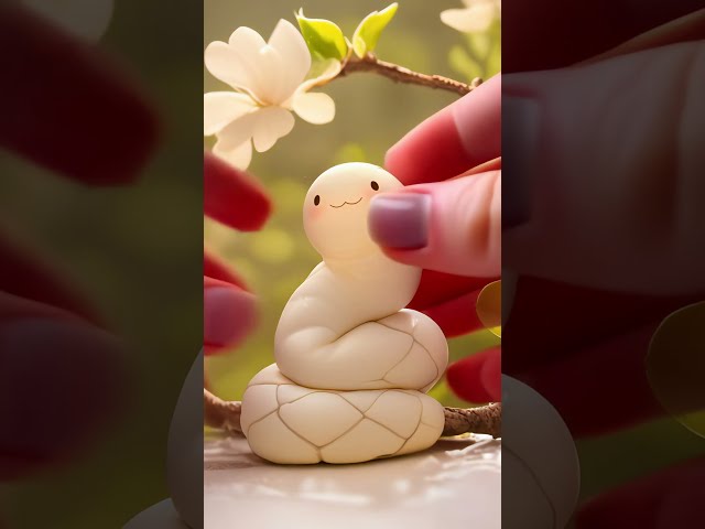 Slither Into Prosperity: Squeezing the Snake Mochi for Lunar New Year!