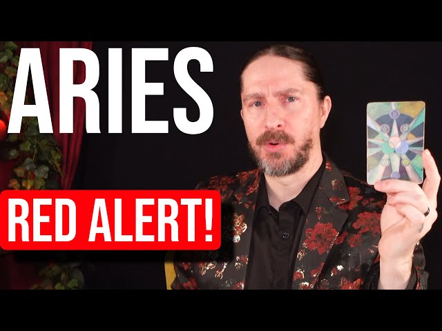 ARIES - "URGENT MESSAGE! YOU NEED TO BE AWARE OF THIS!" TAROT READING ASMR