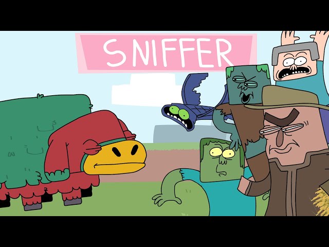 MINECRAFT: DON'T TRUST SNIFER (ANIMATED)