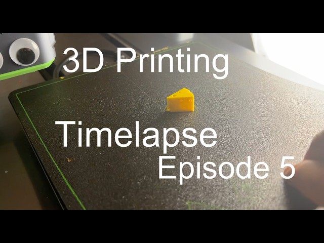 AnkerMake M5 3D Printing Timelapse EP 5