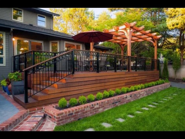 Cool Elevated Backyard Design Ideas For Beautiful Home, Best Deck Skirting Ideas You Need