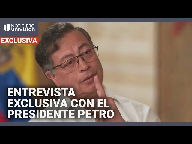 Entrevista completa al presidente de Colombia, Gustavo Petro, tras la crisis diplomática con Trump