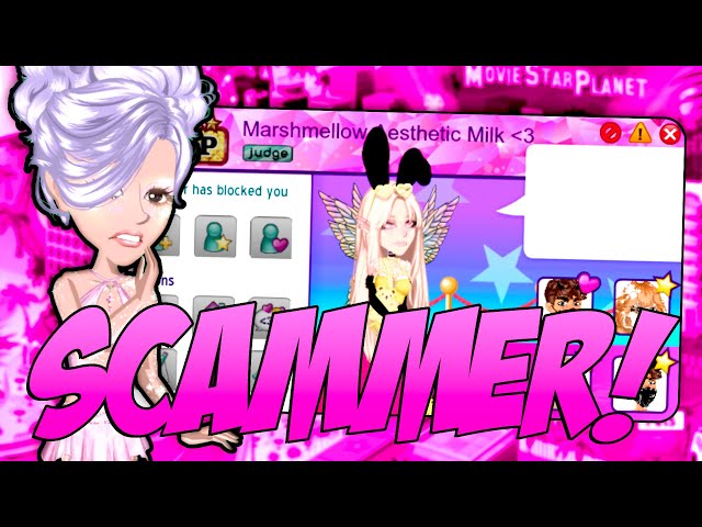 EXPOSING THE BIGGEST SCAMMER ON MSP | MovieStarPlanet Rare Trading | waif msp