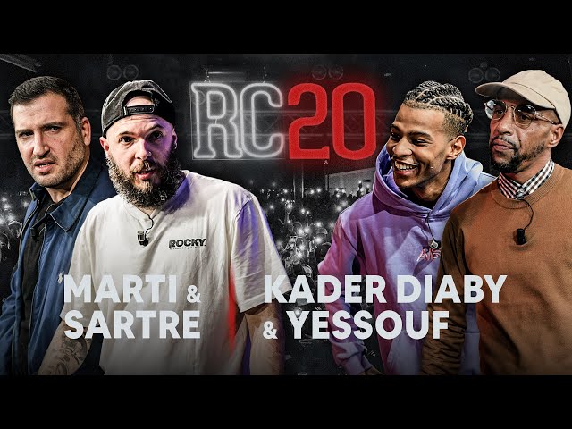 Rap Contenders 20 : Marti & Sartre VS Kader Diaby & Yessouf