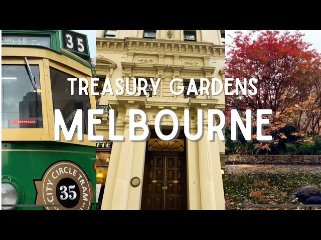 Melbourne Vlog | Free vintage city tram, Treasury gardens, Aesthetic Market Lane coffee