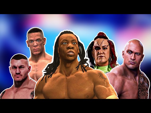 The WORST Character Models in WWE Game HISTORY!