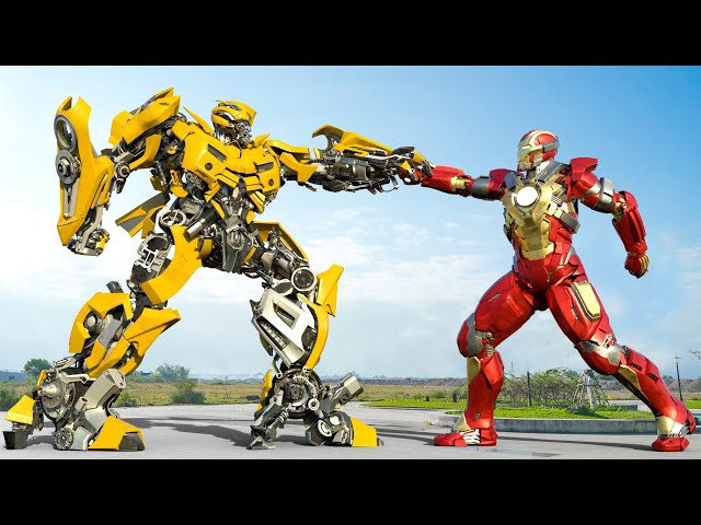 The Avengers - Iron Man vs Bumblebee Transformers Full Movie | Paramount Pictures [HD]