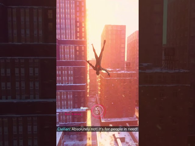 Insane Movement Tricks Marvel's Spider-Man 2 Miles Morales PS5 71 #shorts