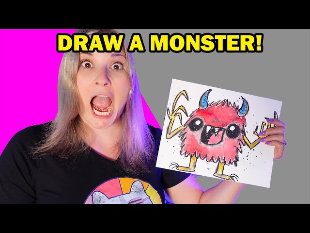 Monster Artwork for Kids!