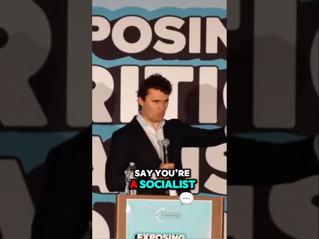 Charlie Kirk DESTROYED Mask Wearing Socialist?!😱🔥 #charliekirk #debate