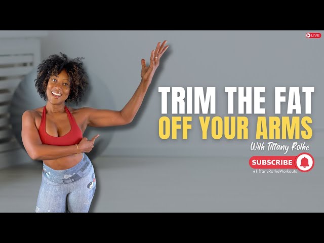 Trim the Fat Off Your Arms with Tiffany Rothe | Sculpt & Tone Workout!