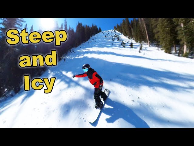 Snowboarding Down the Steepest Run in North America