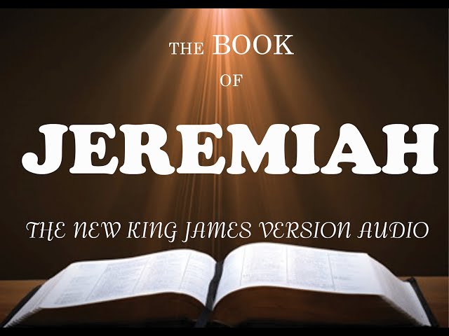 JEREMIAH |New King James (NKJV)|Audio Bible w/black screen & piano| #audio #audiobible #kjv #viral