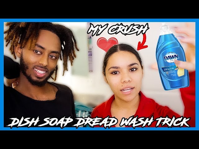 Washing my dreadlocks | Dish Soap Method