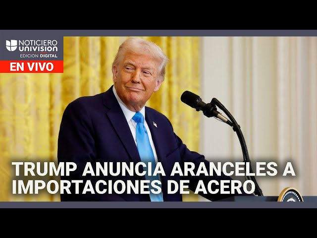 Trump anuncia aranceles a importaciones de acero y aluminio Edicion Digital 10 febrero de 2025