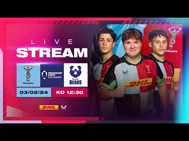 Live Academy Rugby - Harlequins U18 v Bristol Bears U18