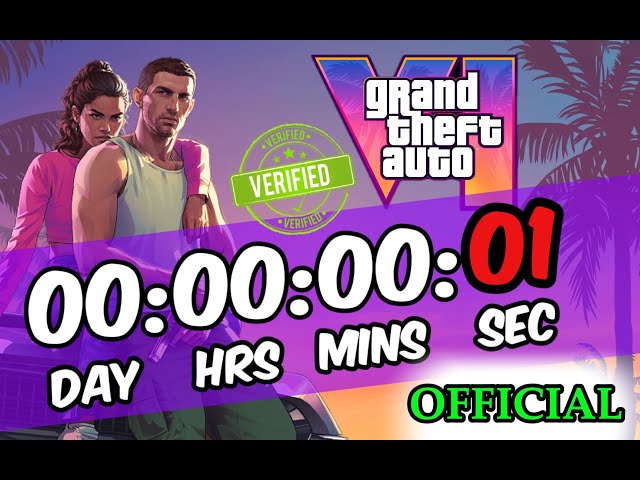 OFFICIAL GTA 6 RELEASE COUNTDOWN LIVE🔴 24/7 & (GTA 6 Release Date) (GTA 6 Trailer 2!)