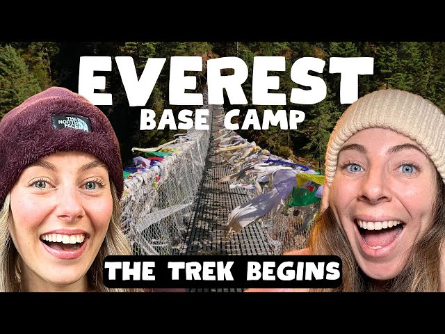 TREKKING TO EVEREST BASE CAMP 🏔️ Episode 1🇳🇵Lukla to Namche Bazaar