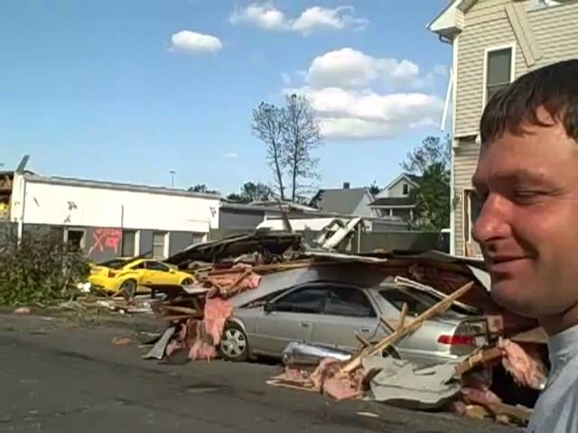 Survivor of GAS EXPLOSION during TORNADO in Springfield, MA