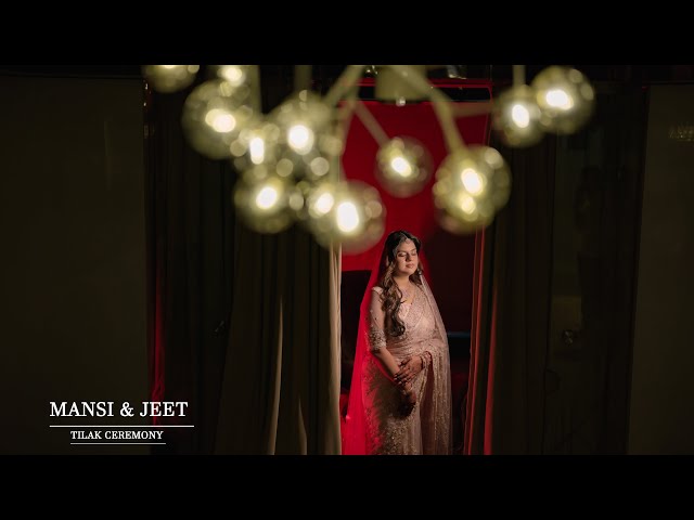 Mansi & Jeet || Tilak Ceremony || VIYA FILMS