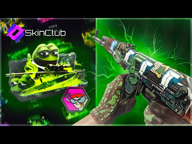 AK-47 FIRE SERPENT UPGRADE ON SKINCLUB?! l Skin.club promo code l Skinclub promo code l