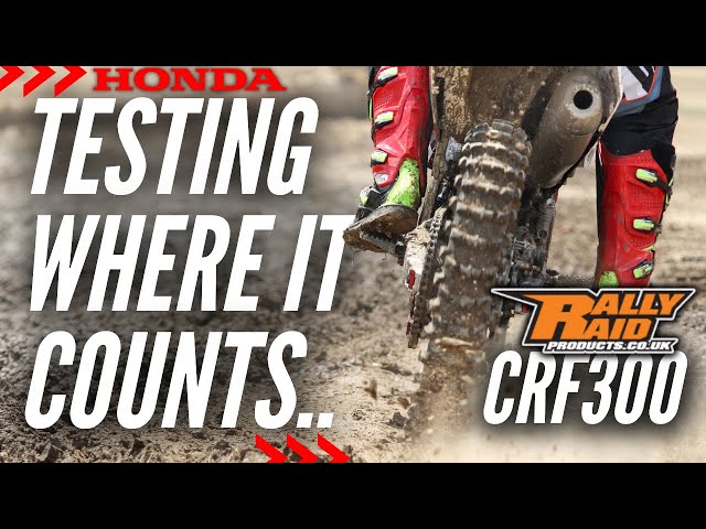 Enduro Problem with My CRF300 & Rally-Raid Suspension