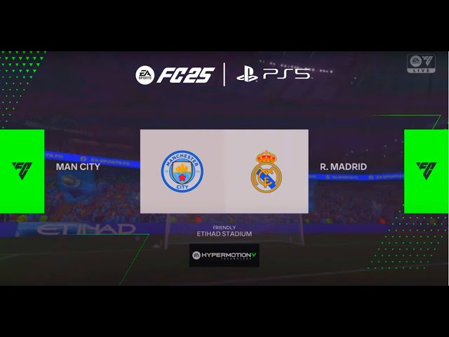 EA SPORTS FC 25 | Manchester City vs Real Madrid | Premier League x La Liga