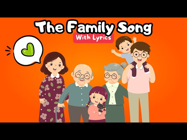 💕The Family Song - Nursery Rhymes For Babies, Toddlers & Kids