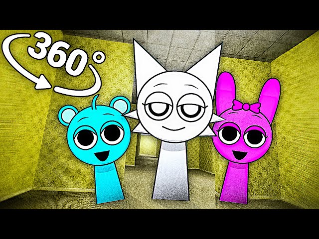 Incredibox Sprunki - Backrooms in 360° Video | VR / 8K | ( Incredibox Sprunki meme )