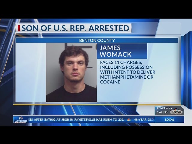 Congressman Womack's Son Arrested on Drug, Gun Charges (KNWA)