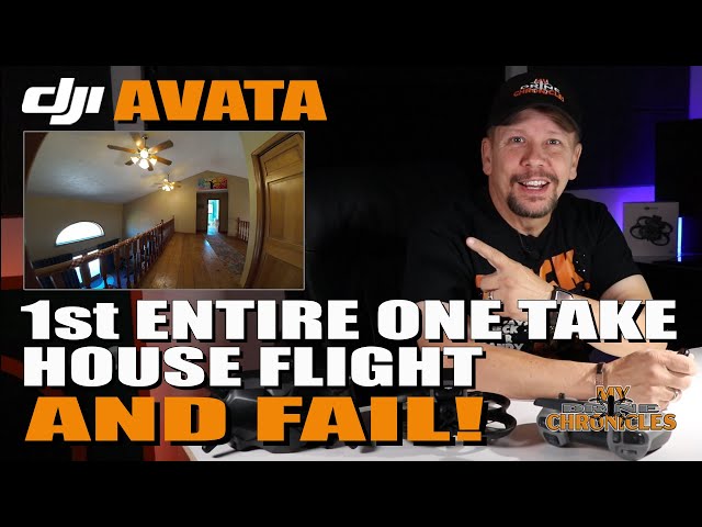 Avata First Entire One Take House Flight and Fail