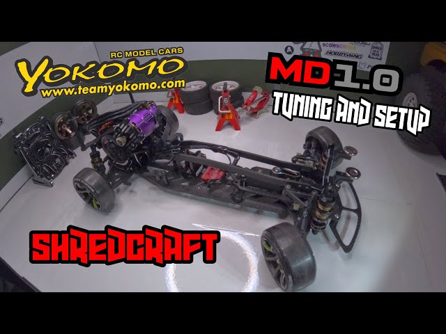 Yokomo MD1.0 RC drift tuning and setup #rcdrift #rcdrifting