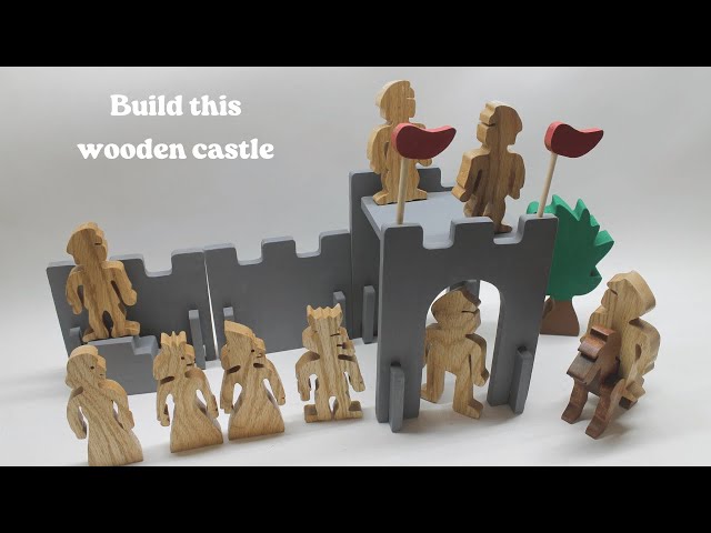 DIY Wooden Toy Castle: Build Easily at Home