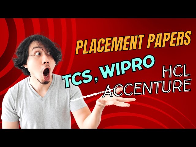 TCS , Wipro , Accenture , Infosys , HCL Placement Questions | Aptitude & Problems