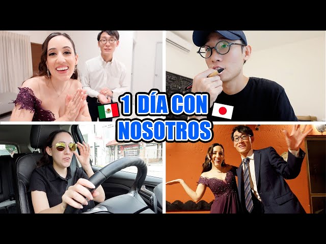 😁 UN DÍA DE NUESTRA VIDA COMO PAREJA INTERNACIONAL EN MÉXICO 🇲🇽🇯🇵 @TaniayHayato