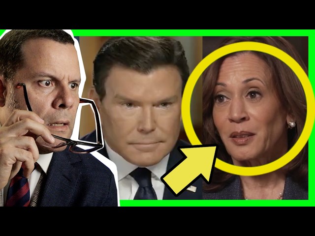 Kamala’s Body Language With Brett Baier Exposed Her MELTDOWN