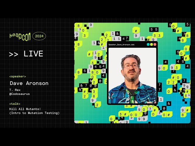 Dave Aronson - Kill All Mutants! (Intro to Mutation Testing)