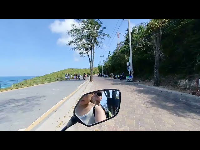 MOTORCYCLE RIDE in 3D VR!!  Koh Larn Pattaya Island, Thailand 🏍️ 💨