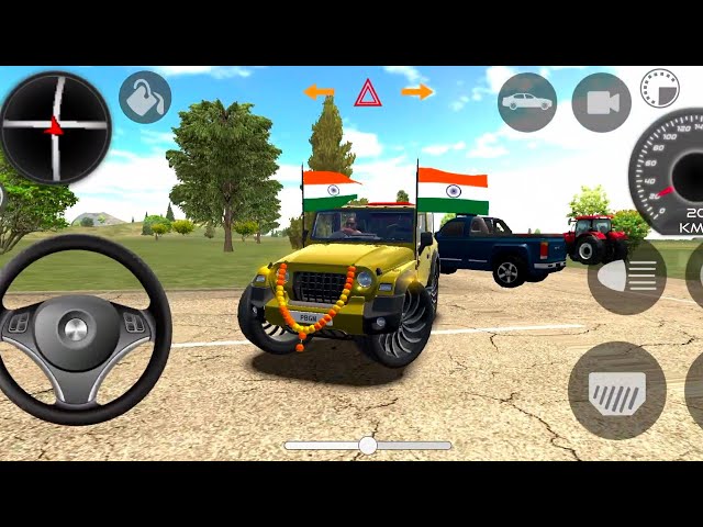 Dollar (Song) Modified Mahindra Black Thar👿 || Indian Cars Simulator 3D || Android Gameplay part.28