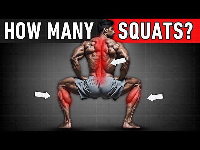 The Perfect Number of Squats to Build Muscle Fast! 💪🔥🔥 - BUILD MUSCLES