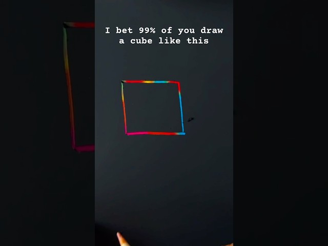 3D cube #art #youtubeshorts #diy #kidsart #kidstv #kidsvideo #yt #kids #ytshorts #satisfying #short