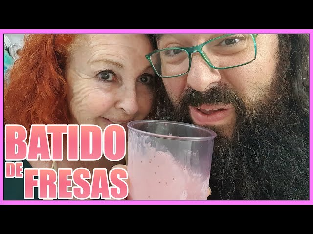 BATIDO DE FRESAS - FELIZ EN LA COCINA #7 (Recetas 360º UNICAS en el Mundo)