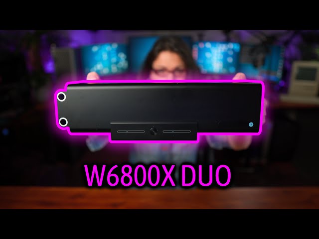 Apple AMD Radeon Pro W6800X DUO for 2019 Mac Pro Unboxing