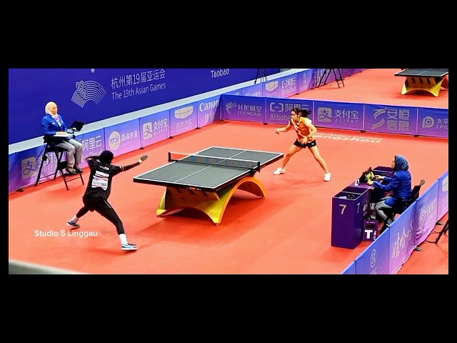 SUTHASINI ( THAI ) Vs ALAALI M ( BAHRAIN)| Women's Single Table tennis Asian Games 2023 Hangzhou