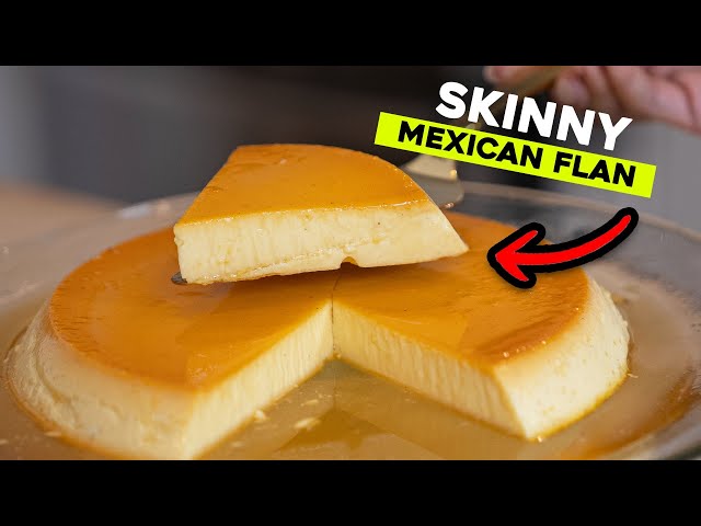 100 Calorie LOW CARB Mexican Flan!