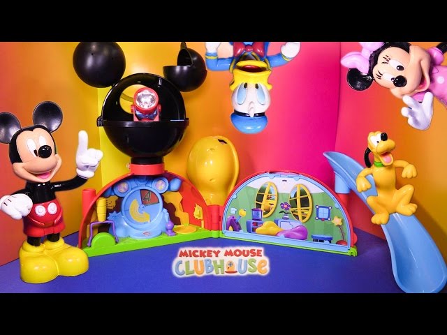 Unboxing the Mickey Mouse Clubhouse Playset