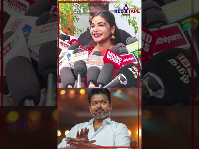 விஜய்’ சார் எனக்கு ‘MLA’ சீட் கொடுத்தா..வெட்கப்பட்டு சிரித்த Dharsha Gupta | Vijay TVK