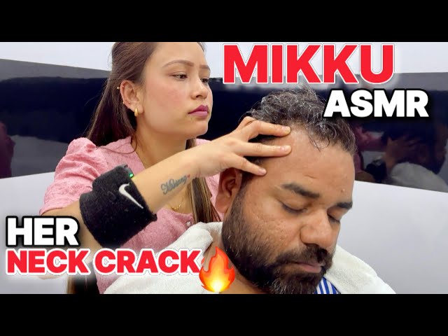 Mikku Barber Magical Head Massage Always Make Me Feel Relax #Asmr #indianbarber #sensoryoverload