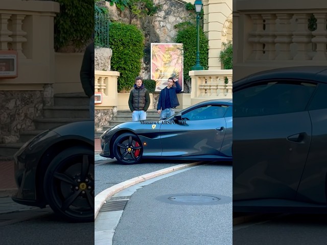 Ferrari in monaco #automobile #luxury #car #ferrari #supercars #monaco #billionaire @YolcuBeats 🎧